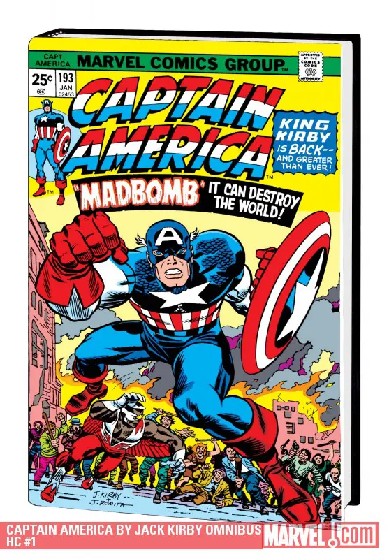 Captain America by Jack Kirby (Hardcover)