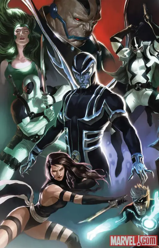 Uncanny X-Force (2010) #1 (DJURDJEVIC VARIANT)