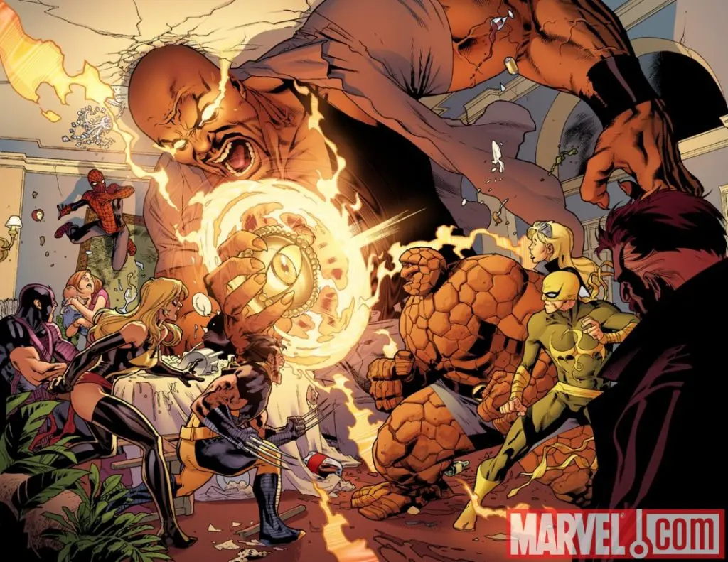 New Avengers (2010) #2 (2ND PRINTING VARIANT)