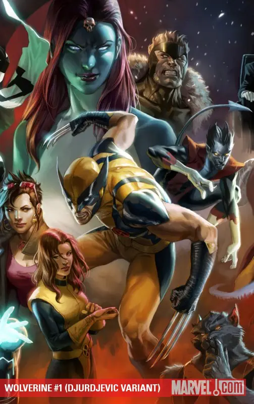 Wolverine (2010) #1 (DJURDJEVIC VARIANT)