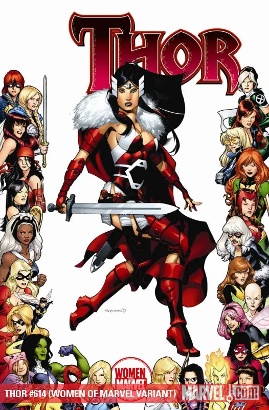 Thor (2007) #614 (WOMEN OF MARVEL VARIANT)