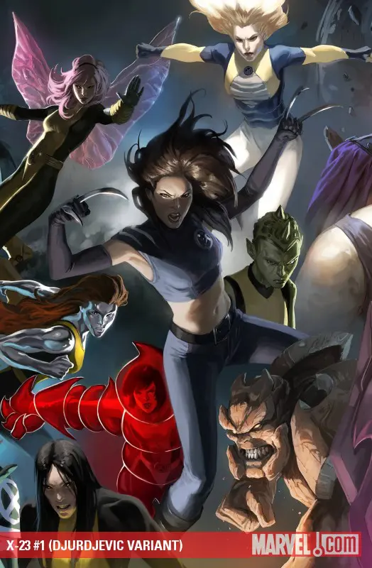 X-23 (2010) #1 (DJURDJEVIC VARIANT)