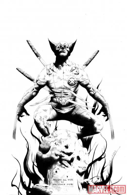 Wolverine (2010) #1 (LEE SKETCH VARIANT)