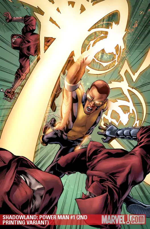 Shadowland: Power Man (2010) #1 (2ND PRINTING VARIANT)