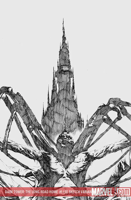 Dark Tower: The Long Road Home (2008) #5 (SKETCH VARIANT)