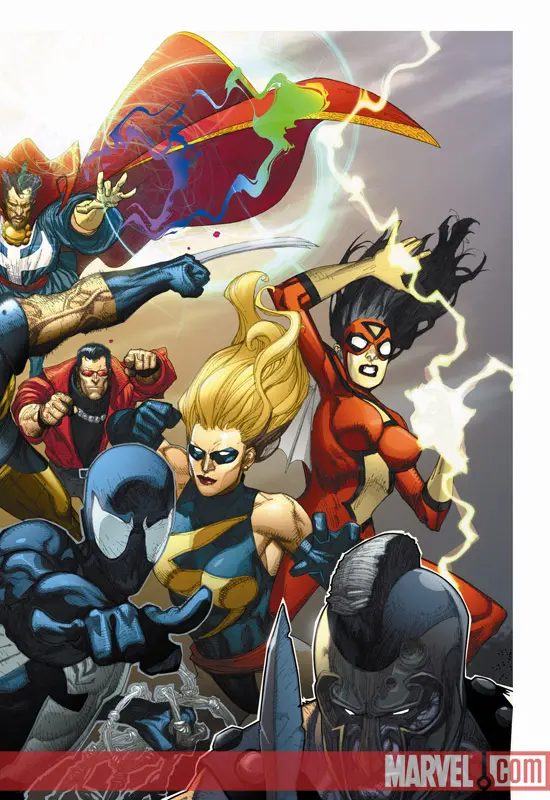 The Mighty Avengers (2007) #1 (Yu variant)