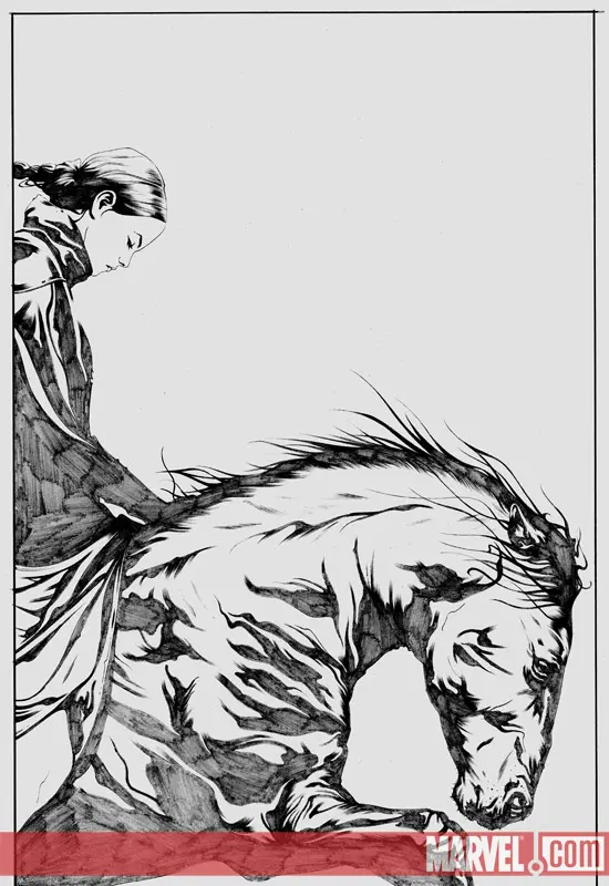 Dark Tower: The Gunslinger Born (2007) #4 (Jae Lee Sketch Variant)