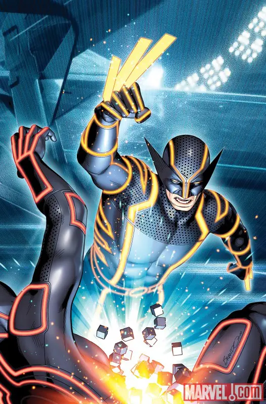 Wolverine (2010) #4 (TRON VARIANT)