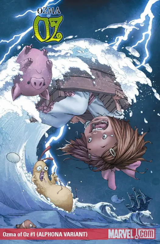 Ozma of Oz (2010) #1 (ALPHONA VARIANT)