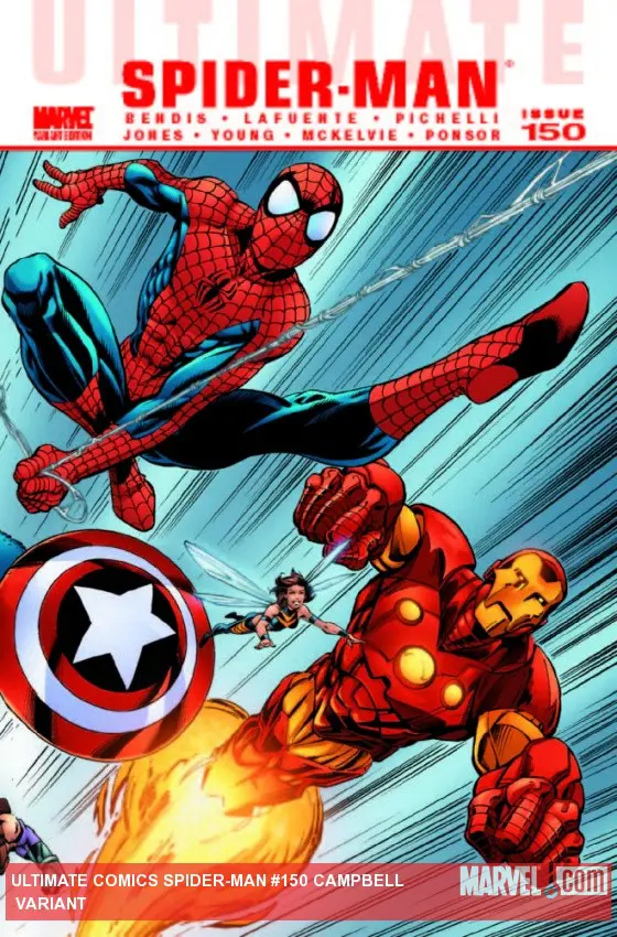 Ultimate Spider-Man (2009) #150 (CAMPBELL VARIANT)