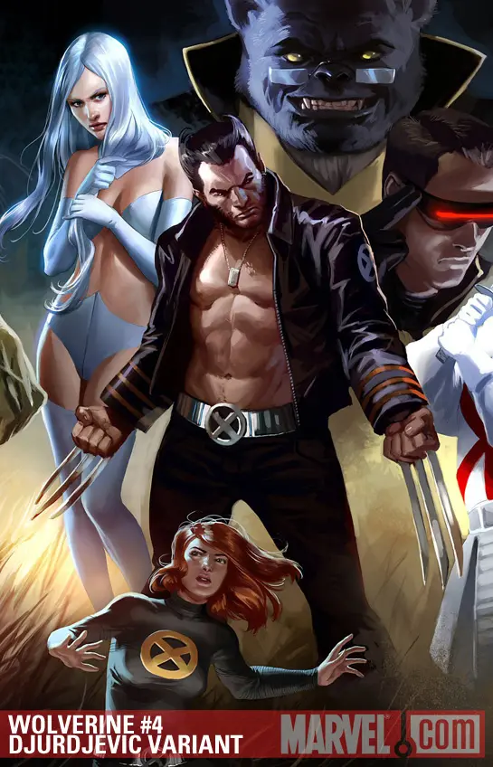 Wolverine (2010) #4 (DJURDJEVIC VARIANT)
