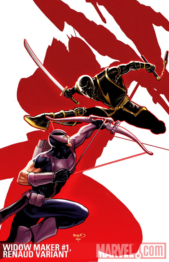 Widow Maker (2010) #1 (RENAUD VARIANT)