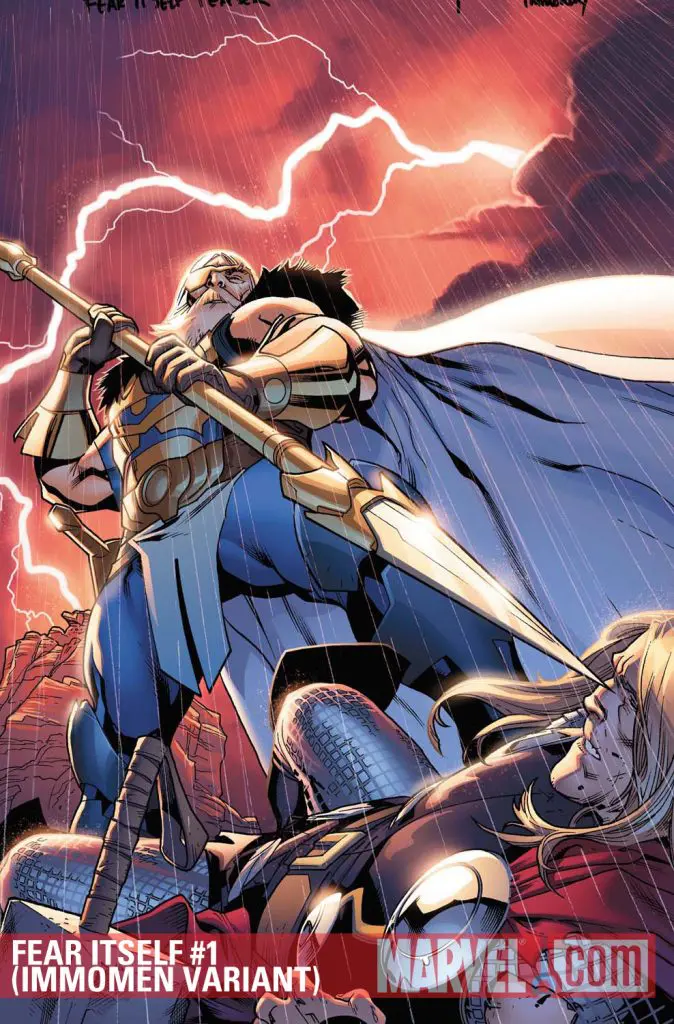 Fear Itself (2010) #1 (Immomen Variant)