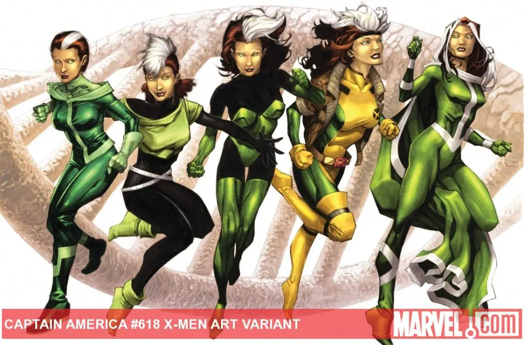 Captain America (2004) #618 (X-Men Art Variant)