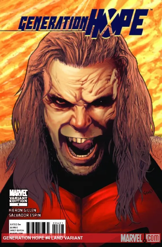 Generation Hope (2010) #4 (LAND VARIANT)
