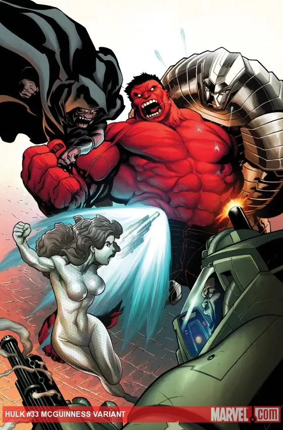 Hulk (2008) #33 (Mcguinness Variant)