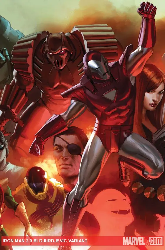 Iron Man 2.0 (2011) #1 (DJURDJEVIC VARIANT)