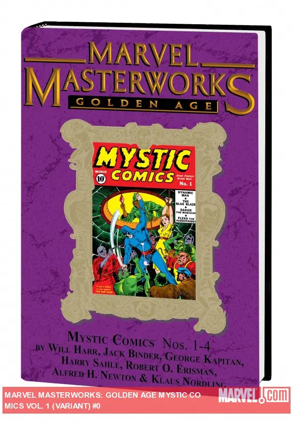 Marvel Masterworks: Golden Age Mystic Comics Vol. 1 (Variant) (Hardcover)