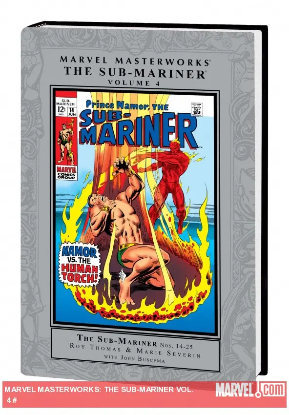 MARVEL MASTERWORKS: THE SUB-MARINER VOL. 4 HC VARIANT  DM ONLY  (Hardcover)