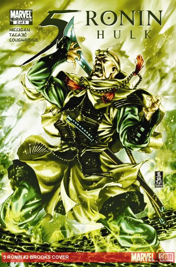 5 Ronin (2010) #2 (BROOKS COVER)