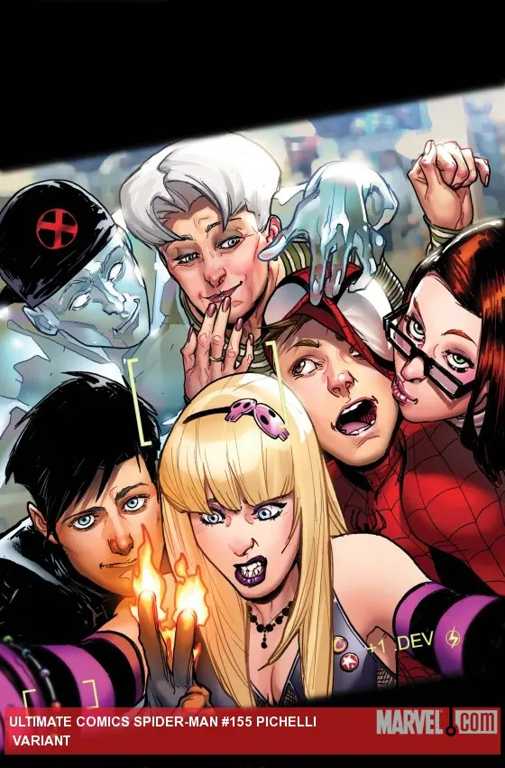 Ultimate Spider-Man (2009) #155 (PICHELLI VARIANT)