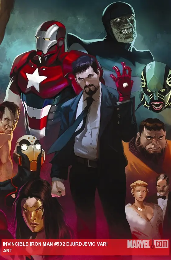 Invincible Iron Man (2008) #502 (DJURDJEVIC VARIANT)