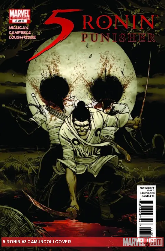 5 Ronin (2010) #3 (CAMUNCOLI COVER)
