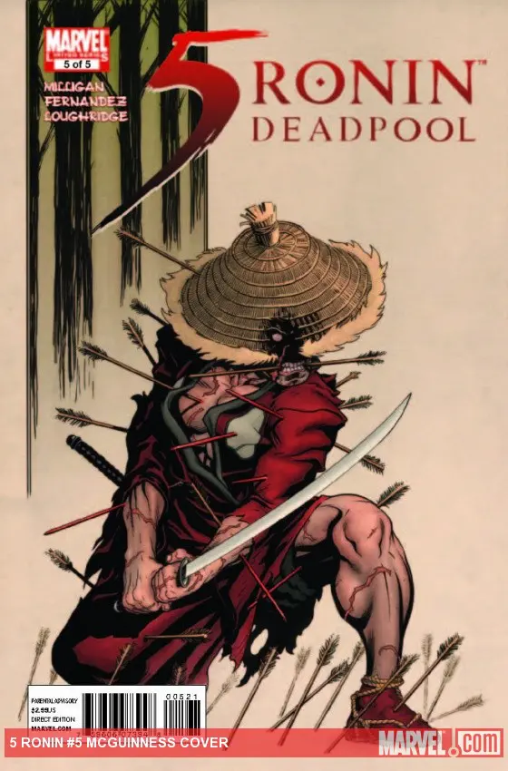5 Ronin (2010) #5 (MCGUINNESS COVER)