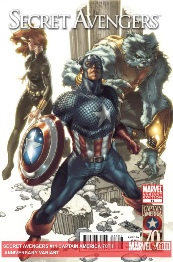 Secret Avengers (2010) #11 (CAPTAIN AMERICA 70TH ANNIVERSARY VARIANT)