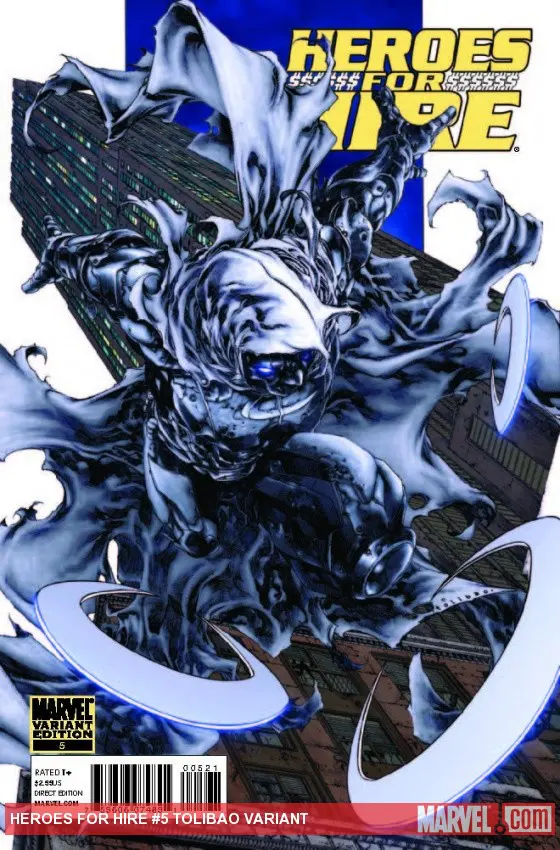 Heroes for Hire (2010) #5 (Tolibao VARIANT)