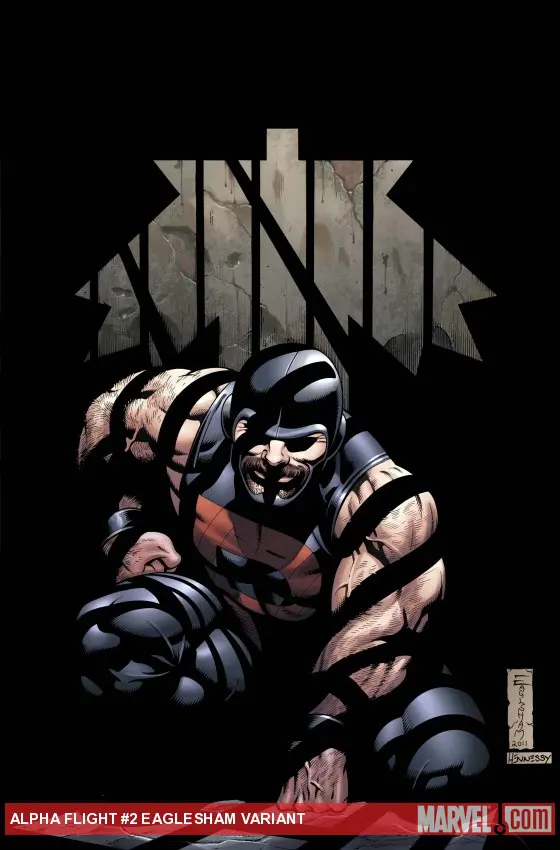 Alpha Flight (2011) #2 (Eaglesham Variant)