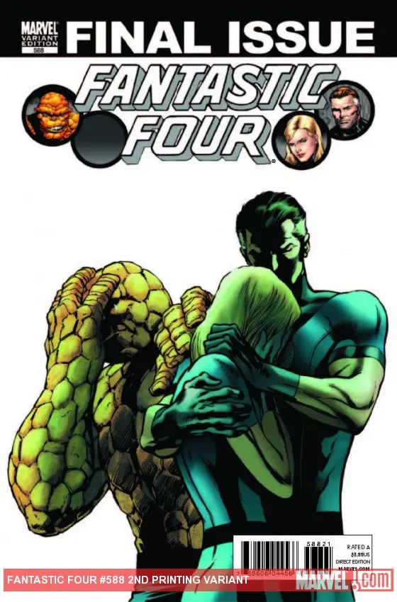 Fantastic Four (1998) #588 (2nd Printing Variant)