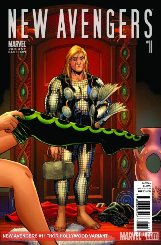 New Avengers (2010) #11 (THOR HOLLYWOOD VARIANT)