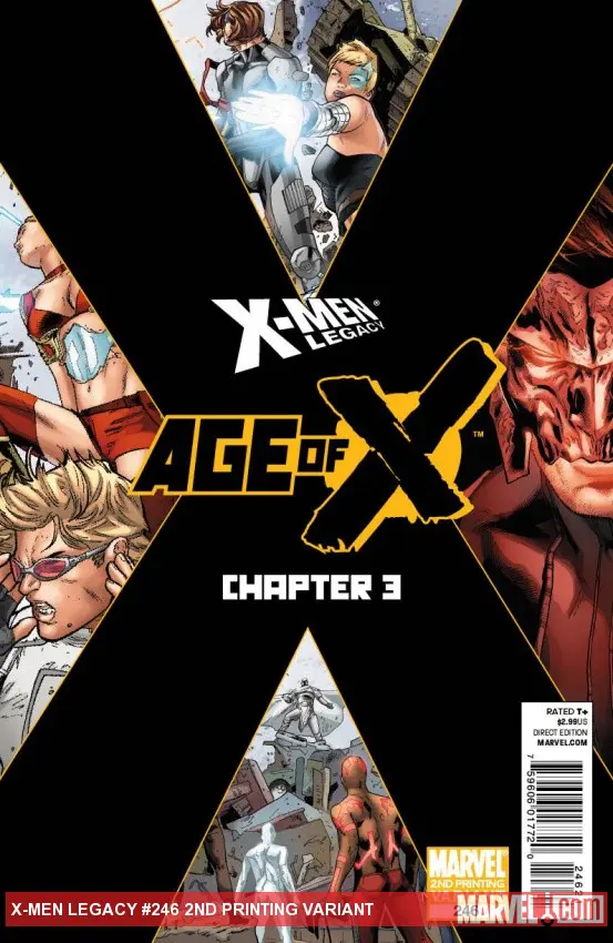 X-Men Legacy (2008) #246 (2nd Printing Variant)