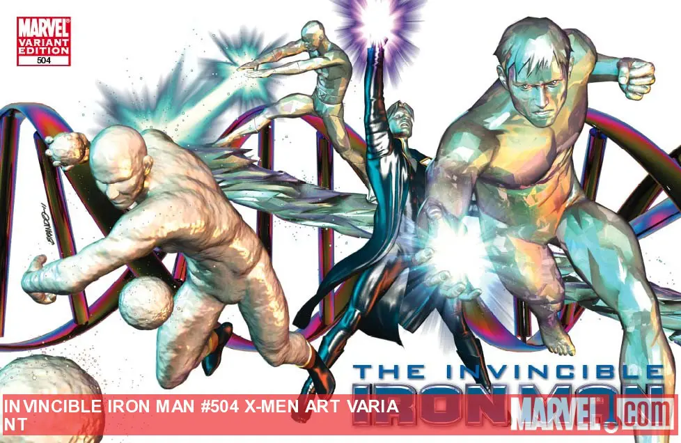 Invincible Iron Man (2008) #504 (X-Men Art Variant)
