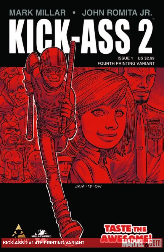 Kick-Ass 2 (2010) #1 (4th Printing Variant)