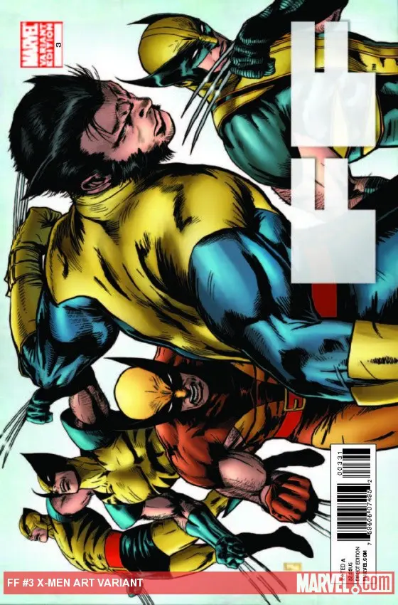 FF (2011) #3 (X-Men Art Variant   )