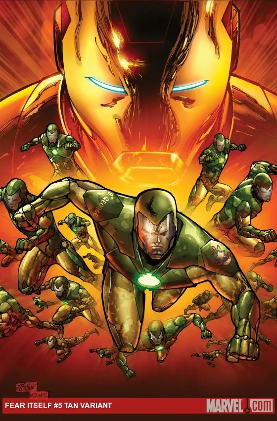 Fear Itself (2010) #5 (Tan Variant)