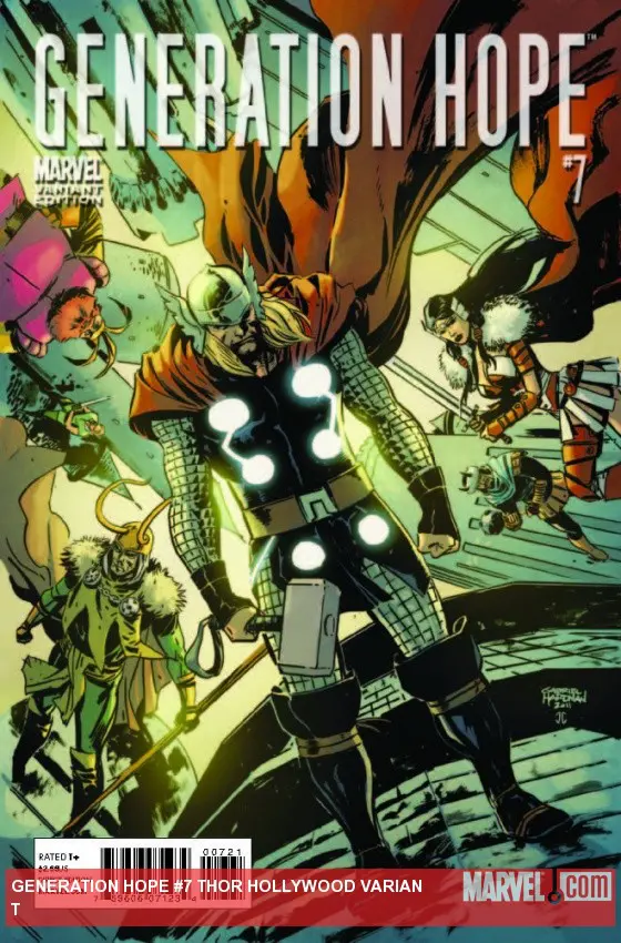Generation Hope (2010) #7 (THOR HOLLYWOOD VARIANT)