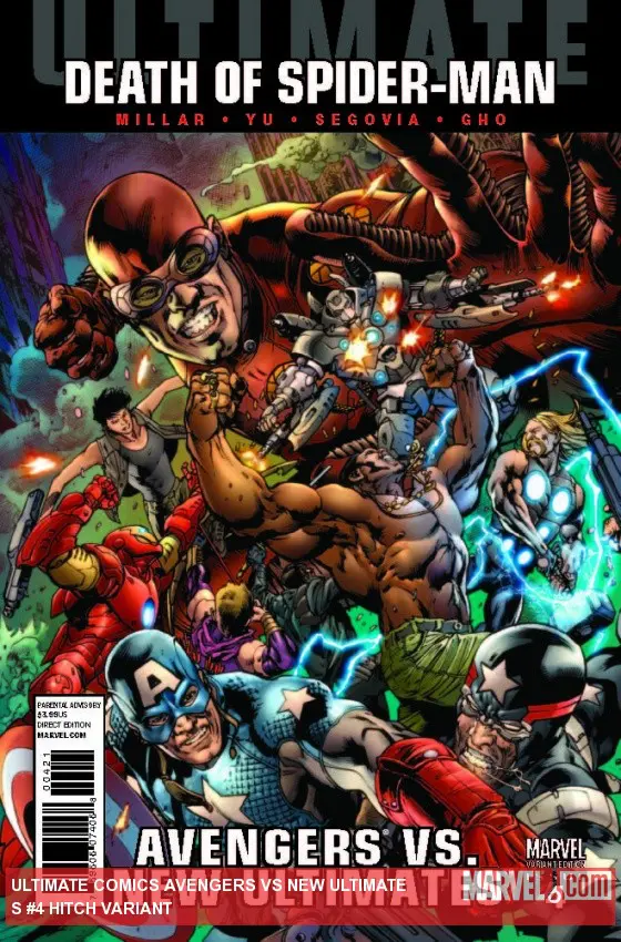 Ultimate Avengers Vs. New Ultimates (2011) #4 (HITCH VARIANT)