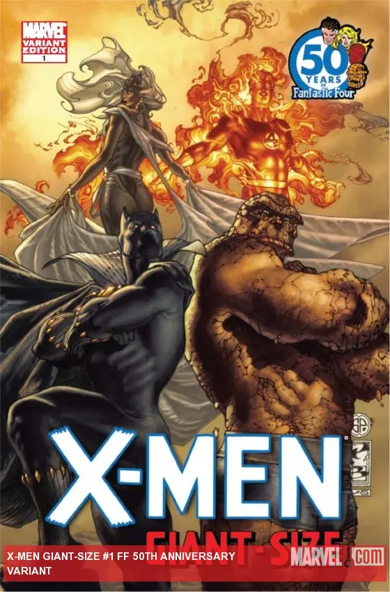 X-MEN GIANT-SIZE 1 (2011) #1 (Ff 50th Anniversary Variant)