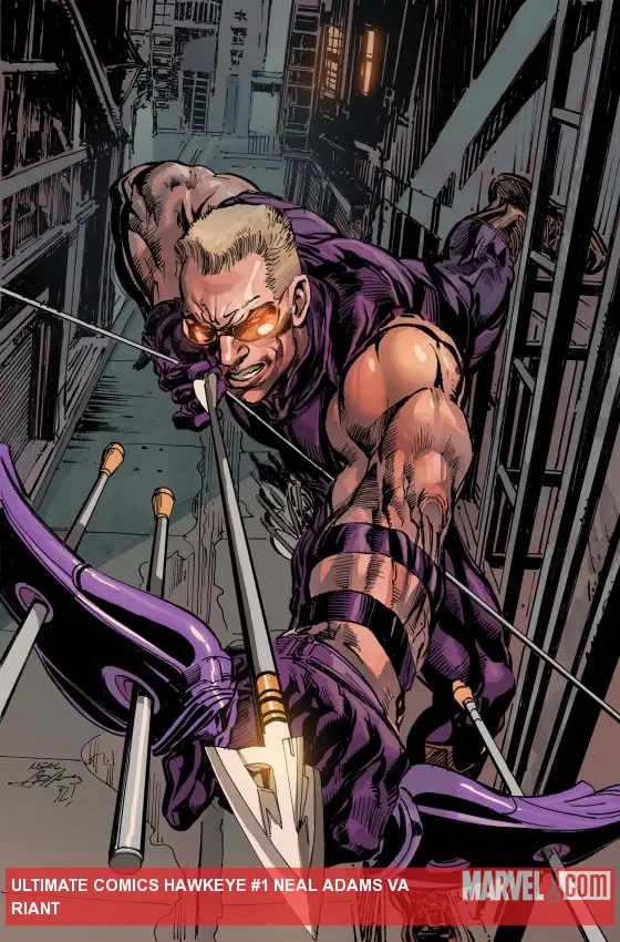 Ultimate Comics Hawkeye (2011) #1 (Neal Adams Variant)