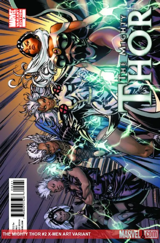 The Mighty Thor (2011) #2 (X-Men Art Variant)