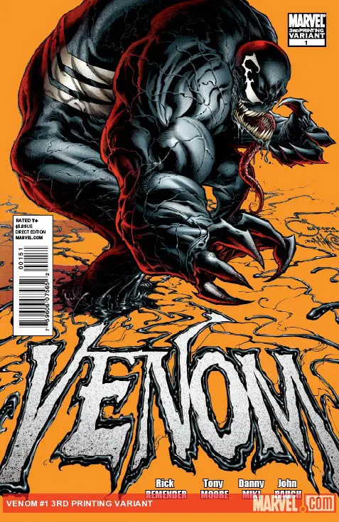 Venom (2011) #1 (3rd Printing Variant)