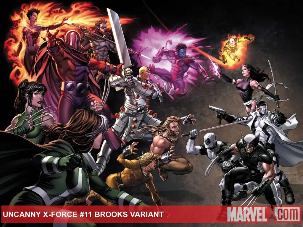 Uncanny X-Force (2010) #11 (Brooks Variant)