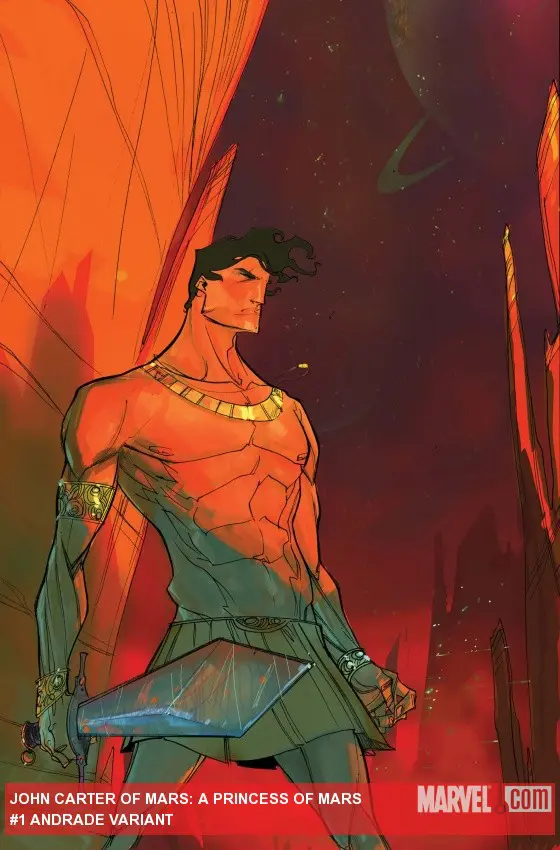 John Carter of Mars: A Princess of Mars (2011) #1 (Andrade Variant)