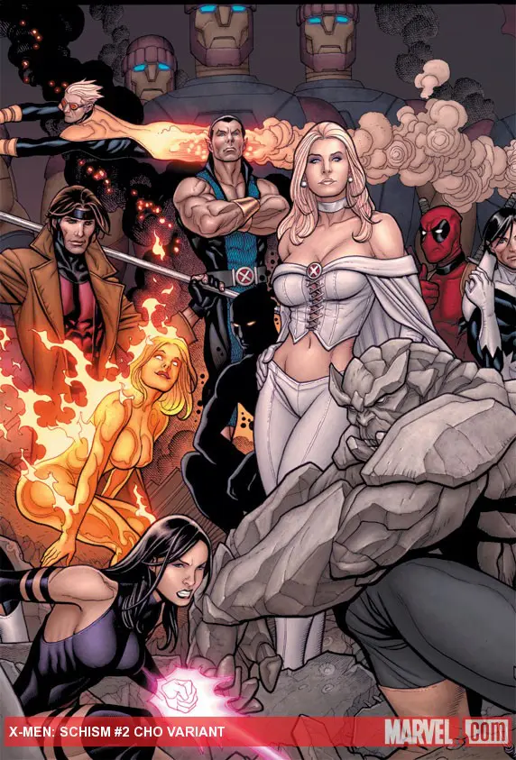 X-Men: Schism (2011) #2 (Cho Variant)