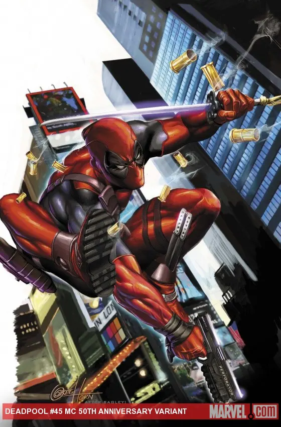 Deadpool (2008) #45 (Mc 50th Anniversary Variant)