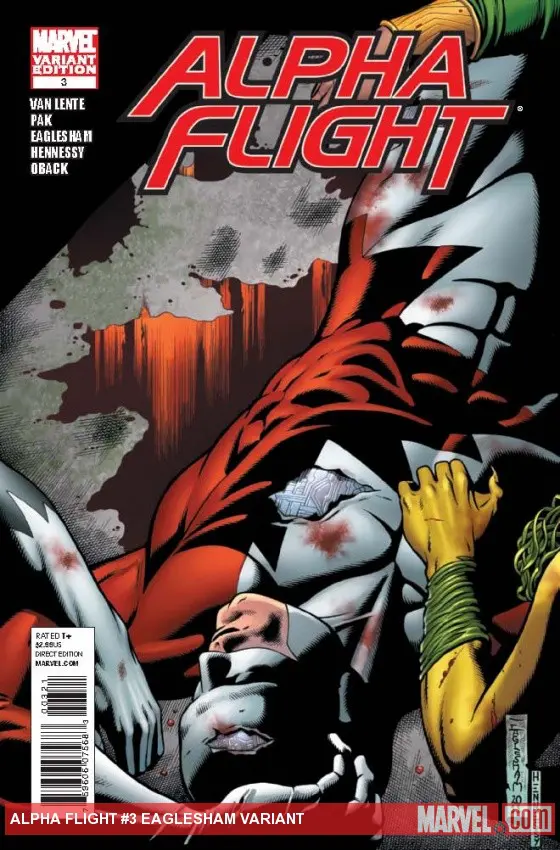 Alpha Flight (2011) #3 (Eaglesham Variant)