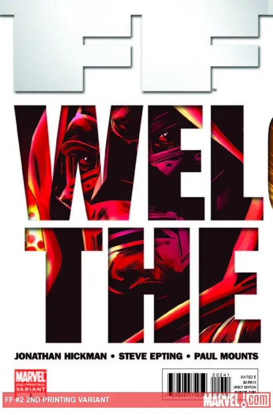 FF (2011) #2 (2nd Printing Variant)